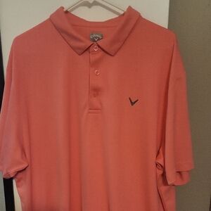 Callaway Men's Salmon Polo Shirt